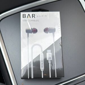 BAR Audio USB-C Earbuds - White